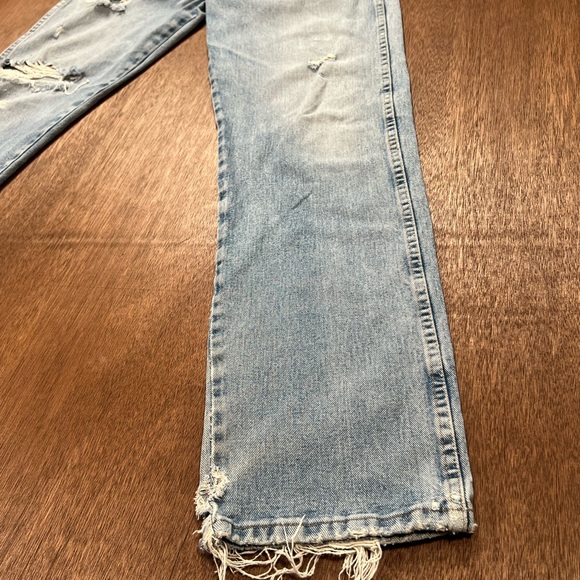 Wrangler 20X Distressed Western Denim Jeans 33x36 - Picture 10 of 14